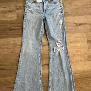 American Eagle Super High Rise Flare Jeans NWT